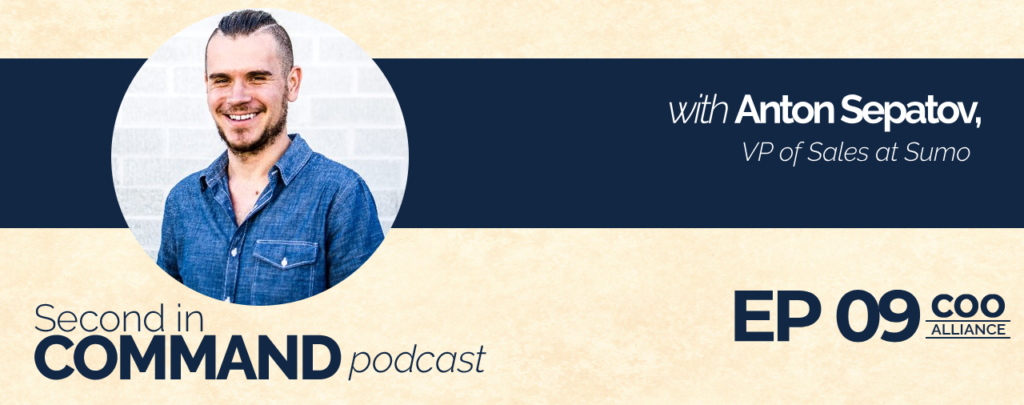 Second In Command Podcast - Anton Sepatov (COO Alliance)