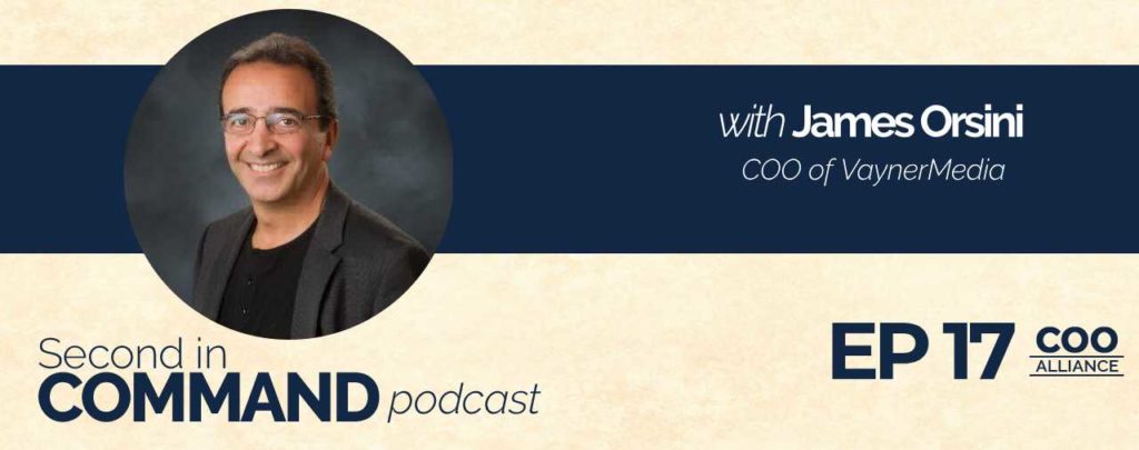 Second In Command Podcast - James Orsini (COO Alliance)