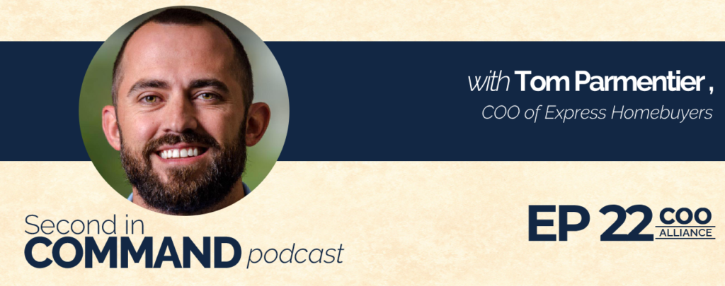Second In Command Podcast - Tom Parmentier (COO Alliance)