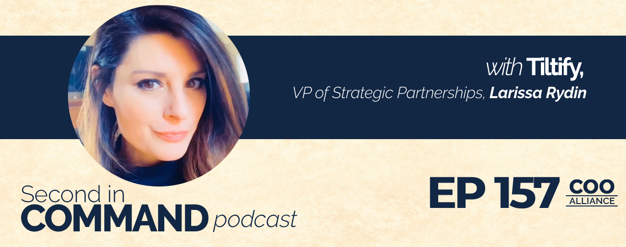 Ep. 157 – Tiltify VP of Strategic Partnerships, Larissa Rydin