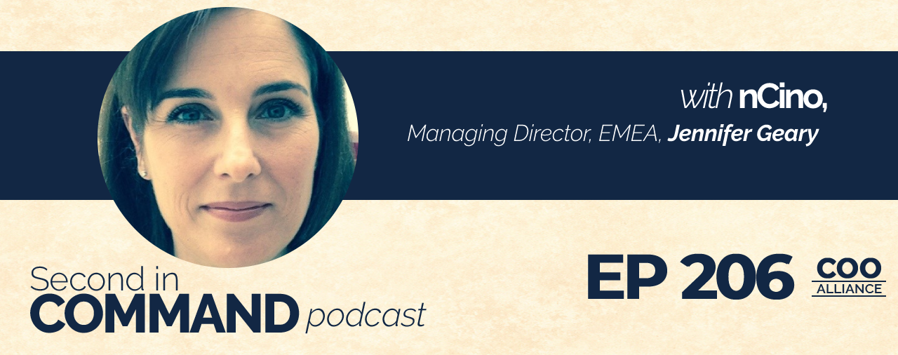 Ep. 206 – nCino Managing Director, EMEA, Jennifer Geary