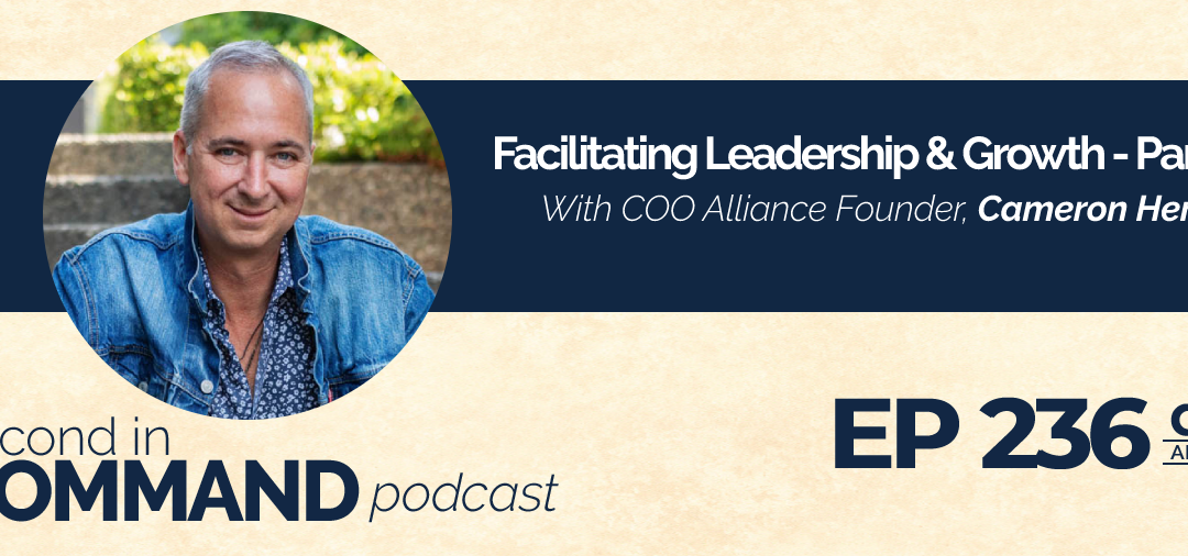 Ep. 236 – Facilitating Leadership & Growth – Part 2 With Cameron Herold