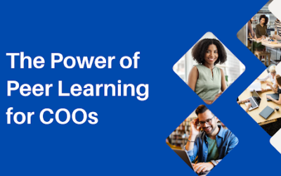 The Power of Peer Learning for COOs