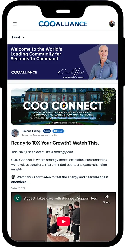 COO Alliance Members Portal on Circle - screenshot 1