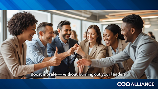 Boosting Team Morale Without Burning Out Your Leaders