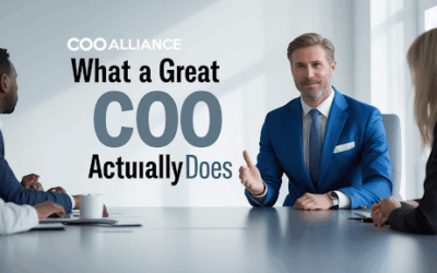 What Does a Chief Operating Officer Actually Do?