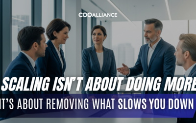 Scaling Isn’t Just Growing: It’s Simplifying What Already Works