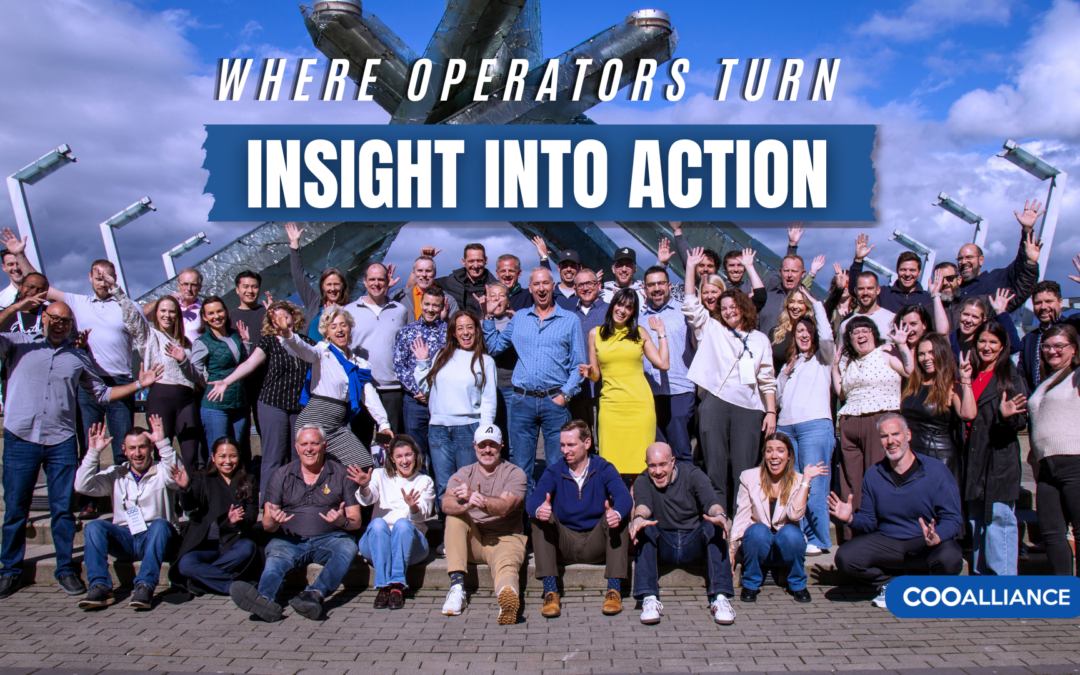 COO Connect Redefined Operator Growth