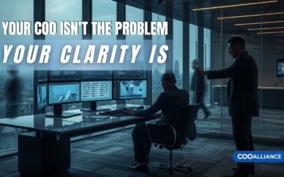 Your COO Isn’t Failing. Your Expectations Are