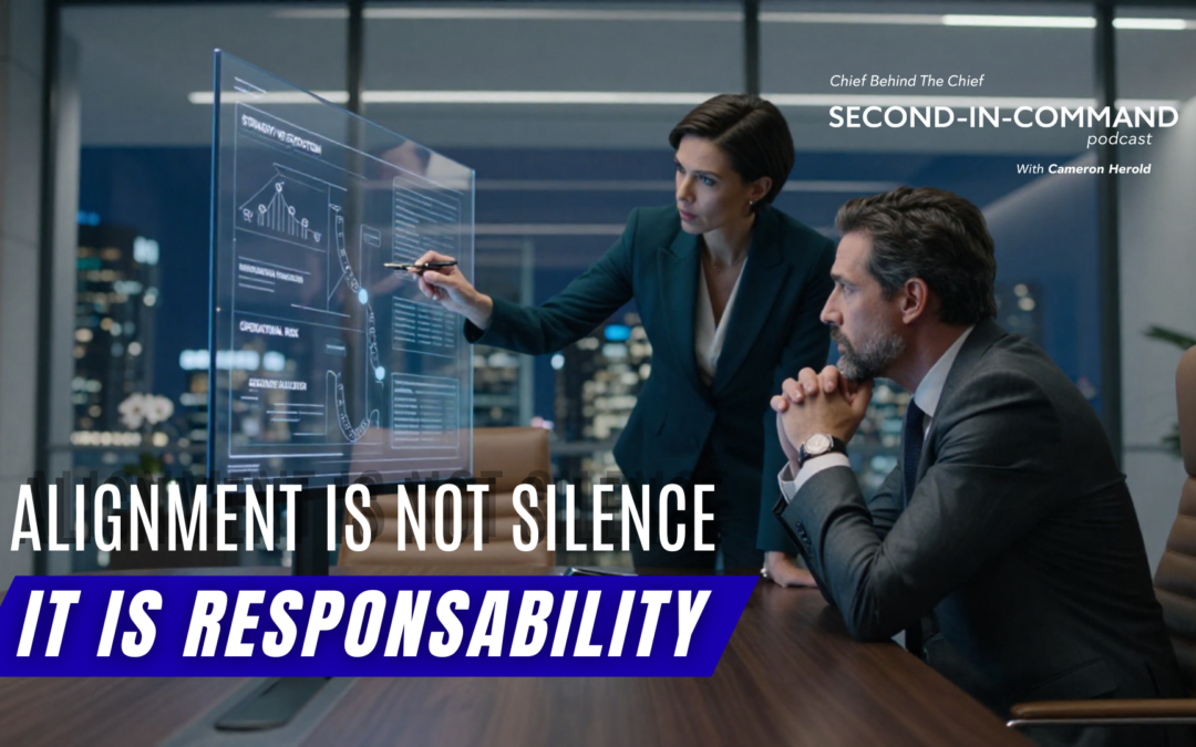 If Your COO Never Pushes Back, That’s a Problem