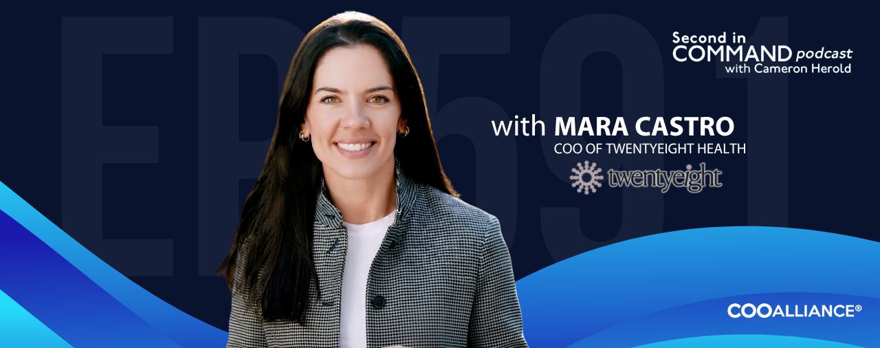 Second in Command Podcast Ep. 591 featuring Mara Castro