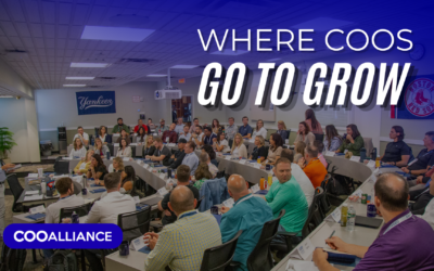 Inside The Room Where COOs Get Better