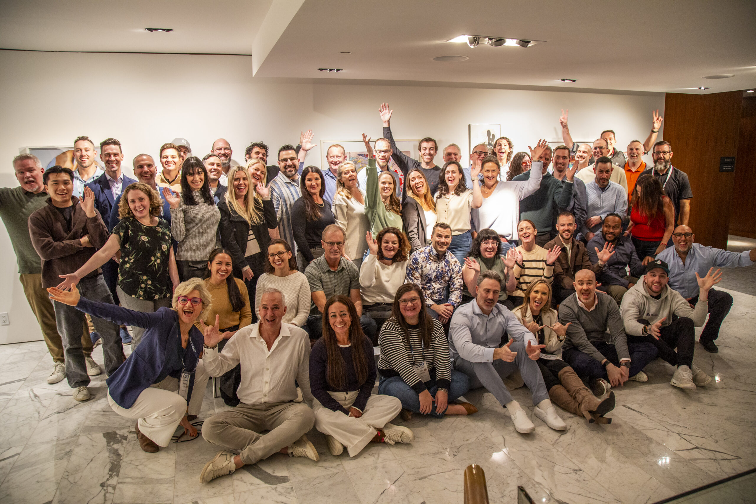 COO Alliance members at a leadership workshop