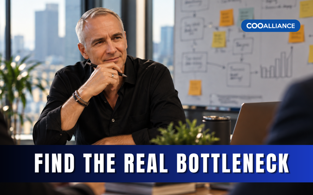 COOs Name Their Biggest Bottleneck